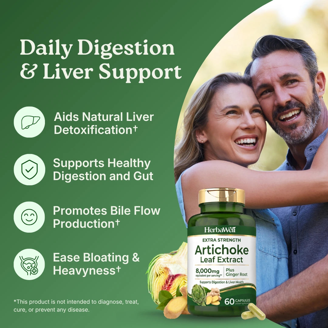 HerbaWell™ Artichoke Leaf Extract Liver Support