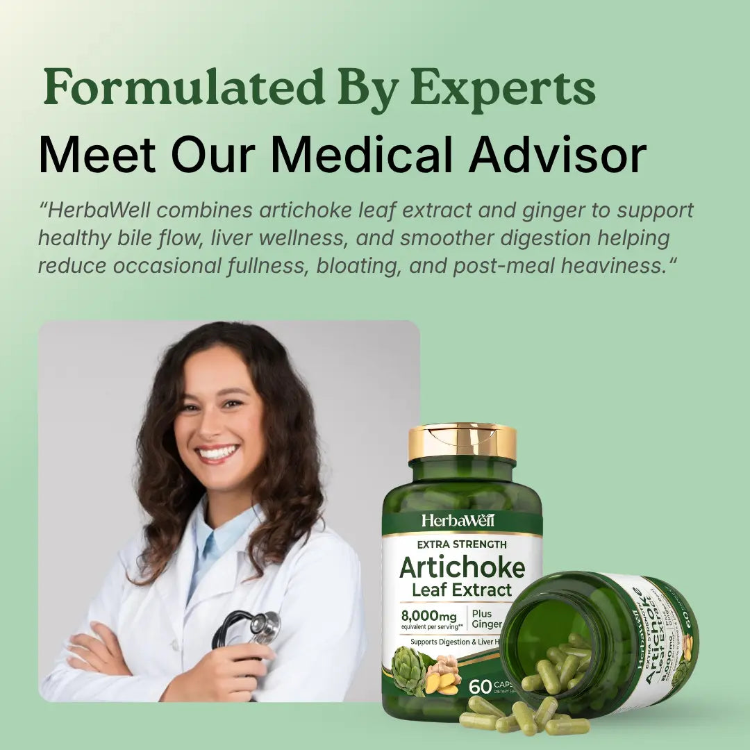 HerbaWell™ Artichoke Leaf Extract Liver Support