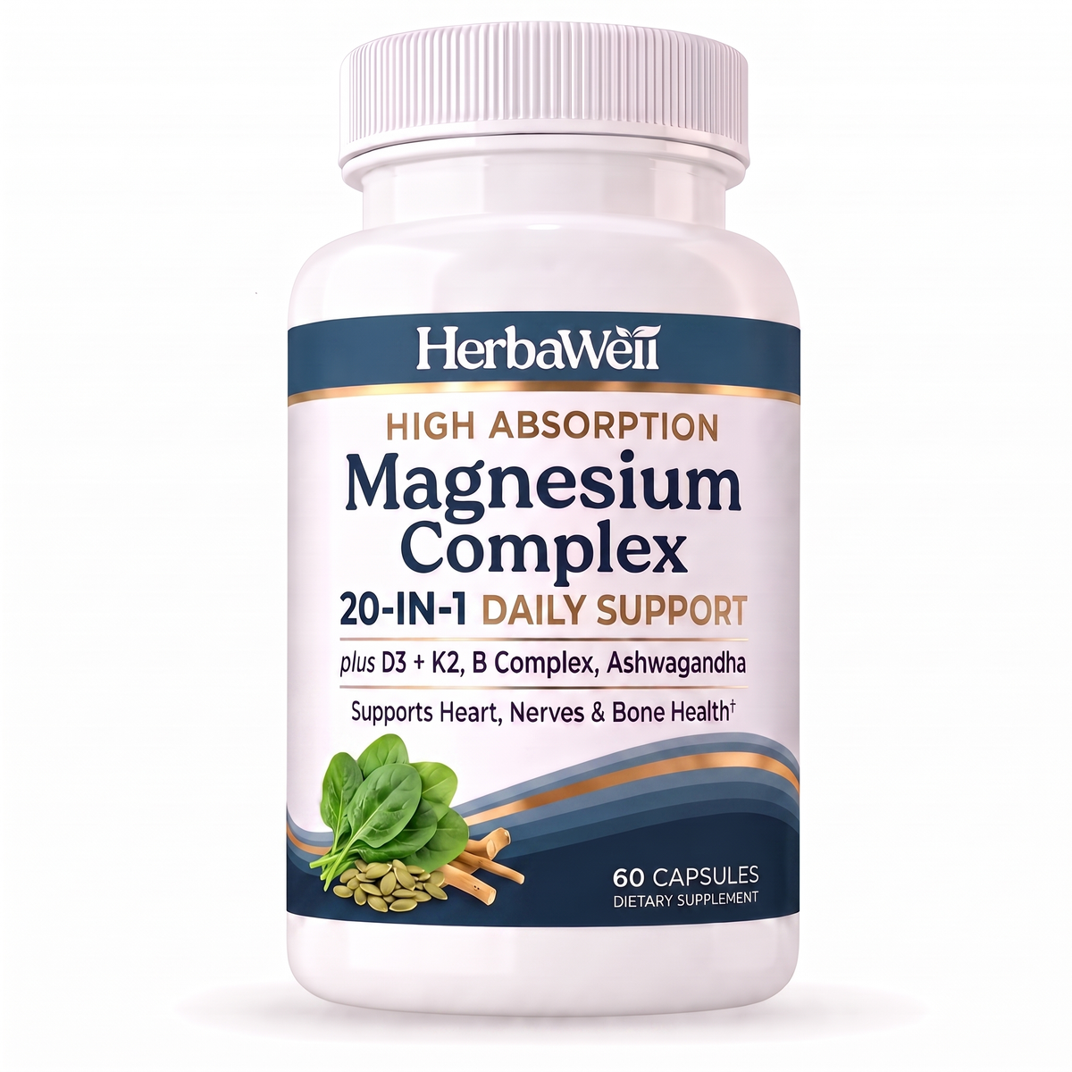 HerbaWell - Womens Magnesium Complex